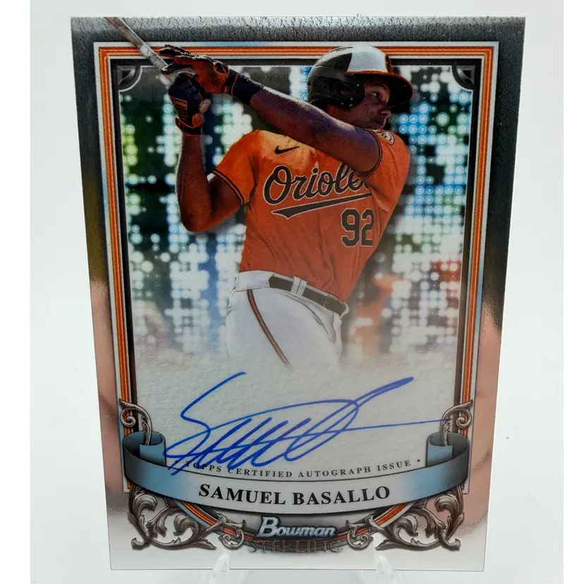 Samuel Basallo - 2024 Bowman Sterling Auto