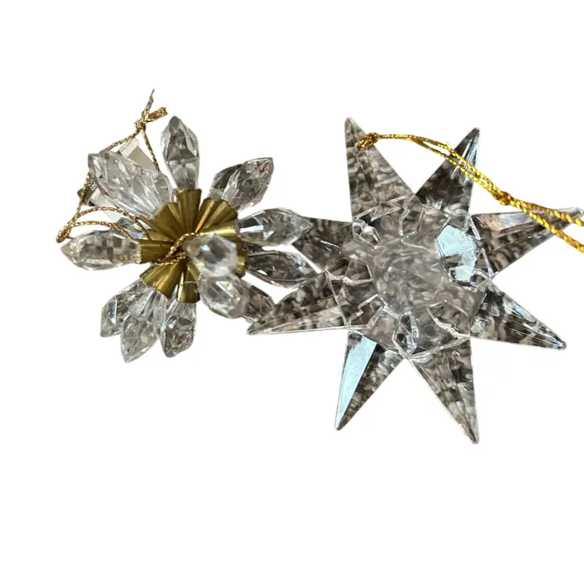 2 Star Ornaments