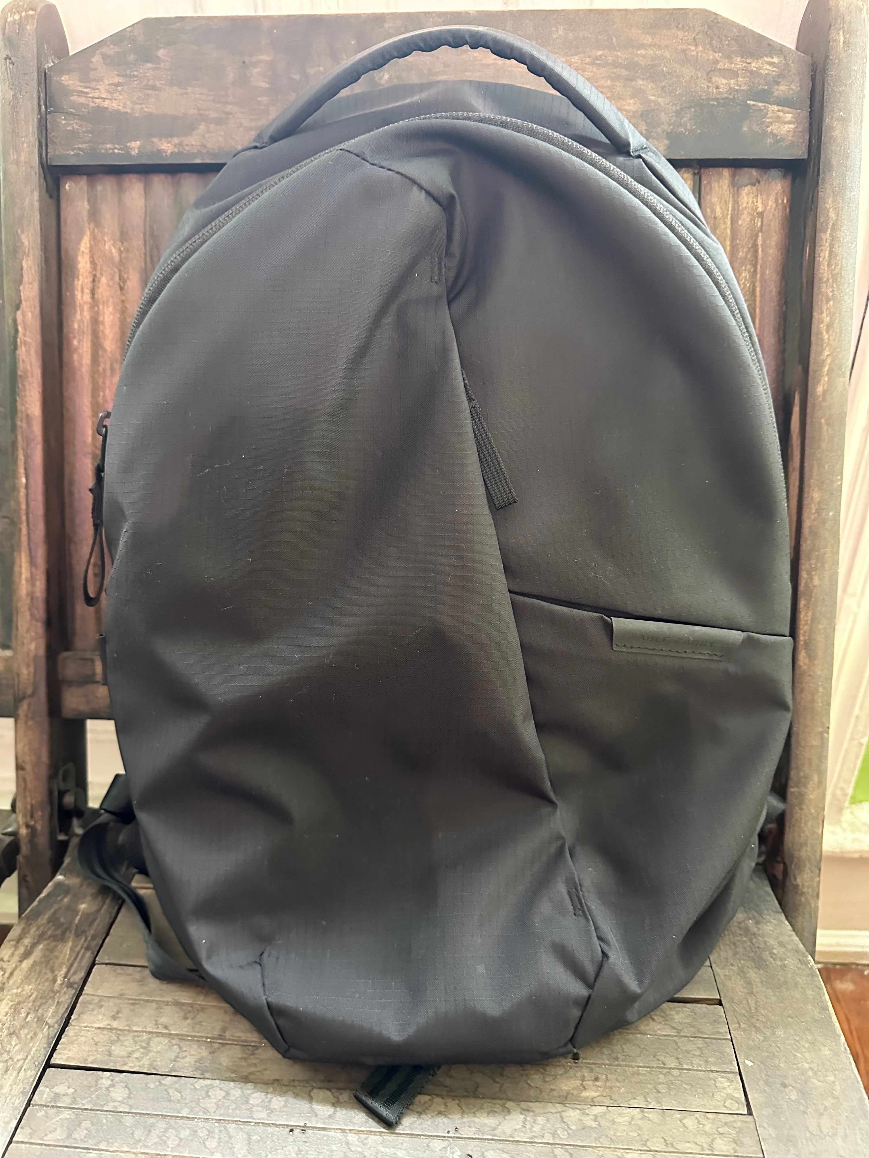 Able Carry Thirteen - black ripstop nylon