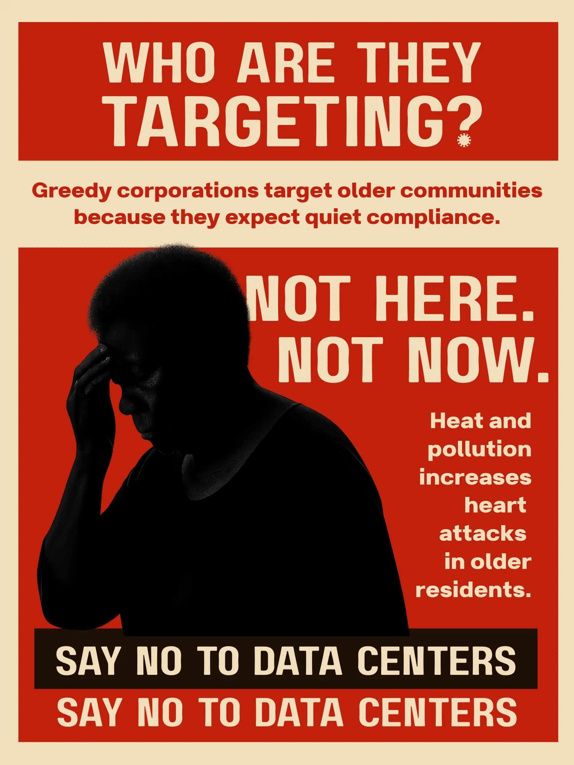 LIVE FREE USA health advocacy poster design