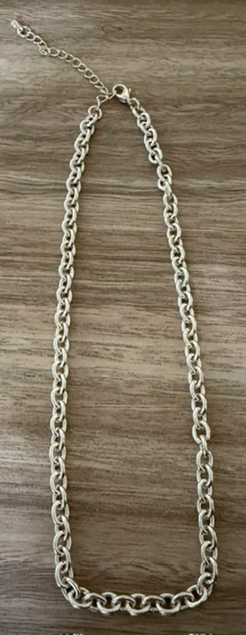 Chunky Gold-Tone Chain Statement Necklace