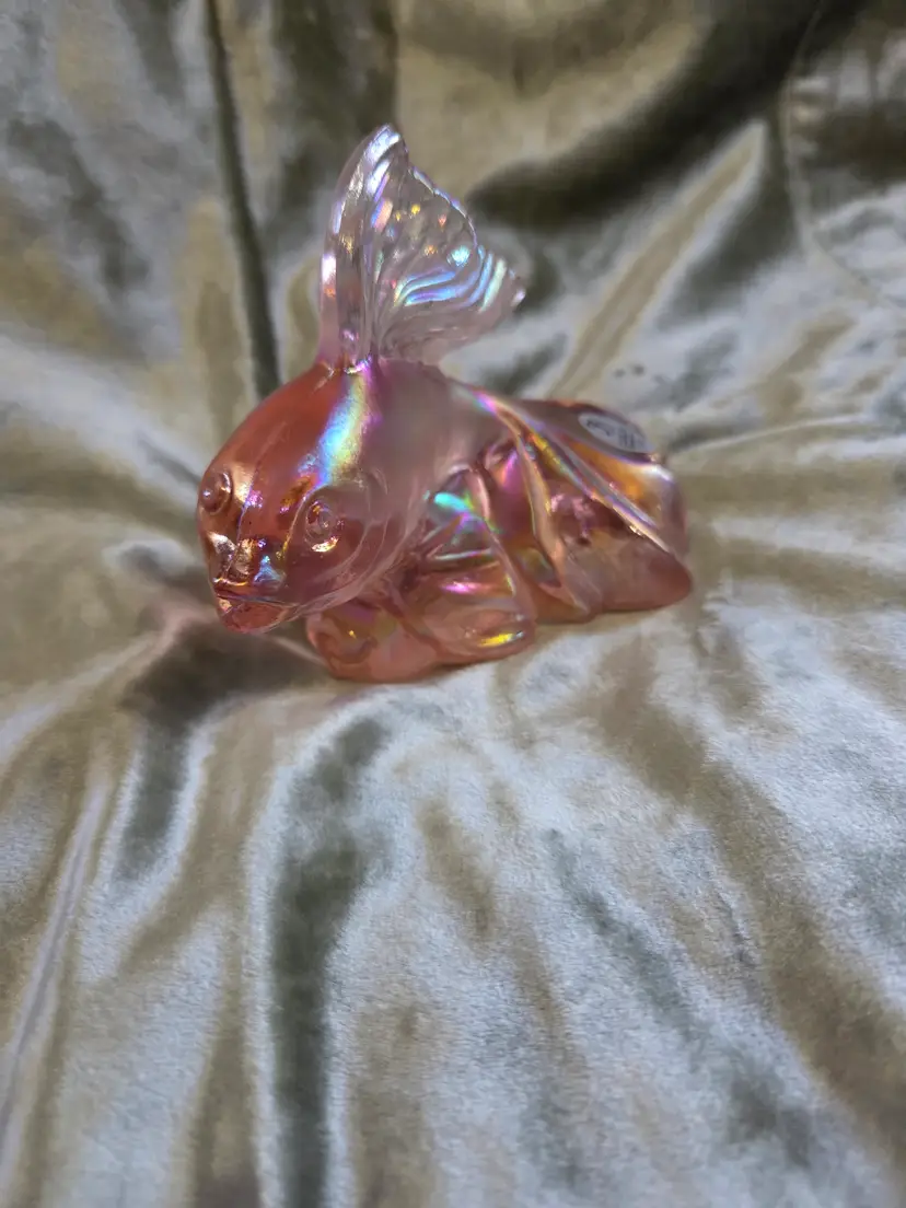 Fenton Koi Fish - Pink