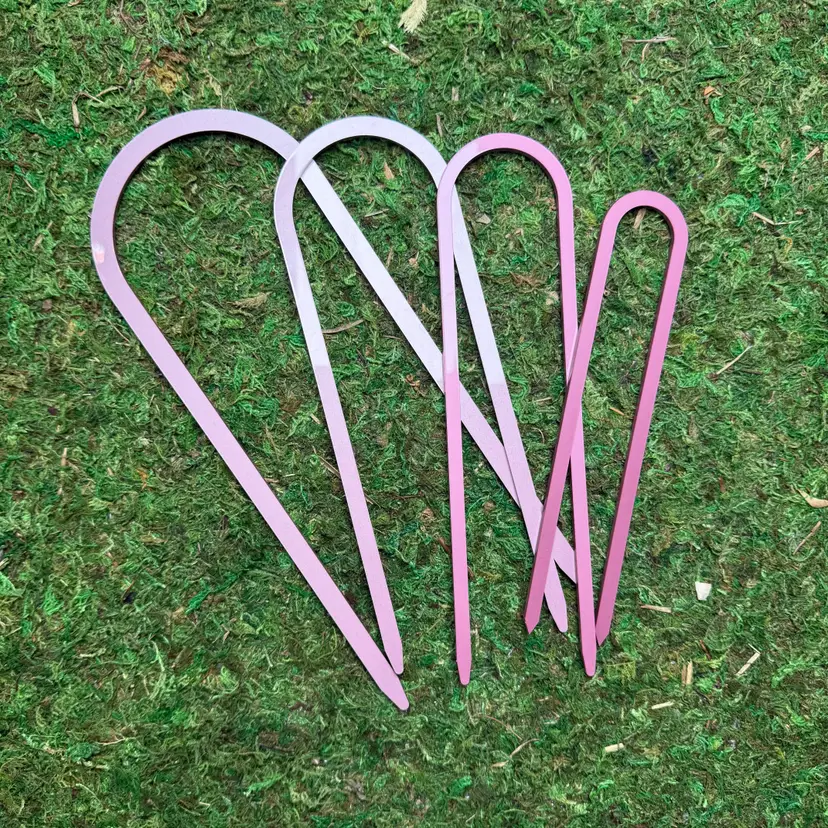 Acrylic Trellis - Dusty Rose Metallic (Multiple Sizes Available)