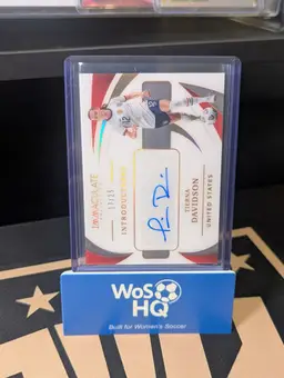 Tierna Davidson Immaculate Introductions Auto /25