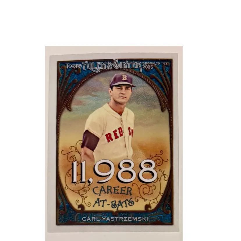 Carl Yastrzemski Career 250 Boston Red Sox