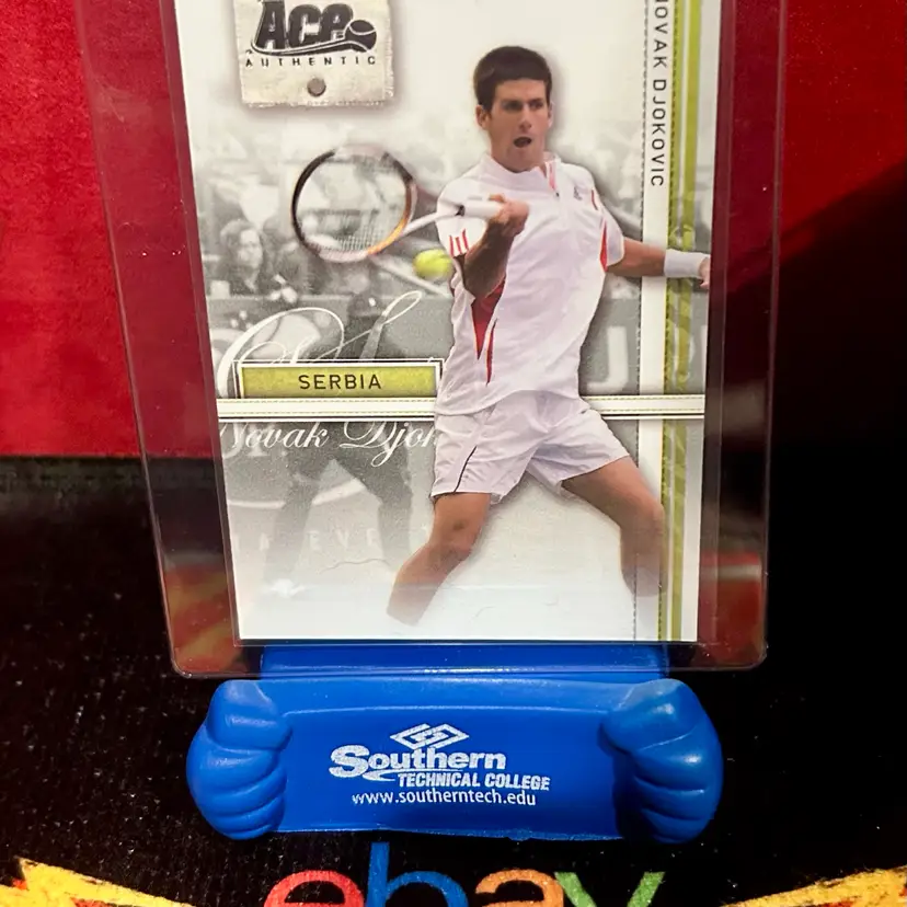 2007 Ace Authentic Straight Sets - Novak Djokovic #16 (RC)