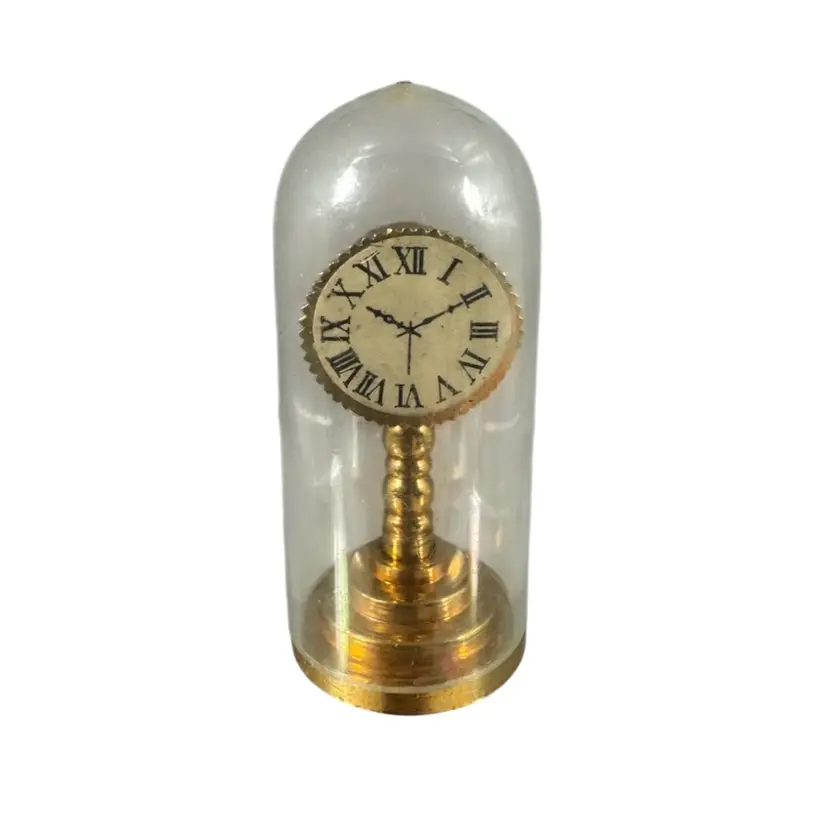 Mini Brass Click With Plastic Cloche