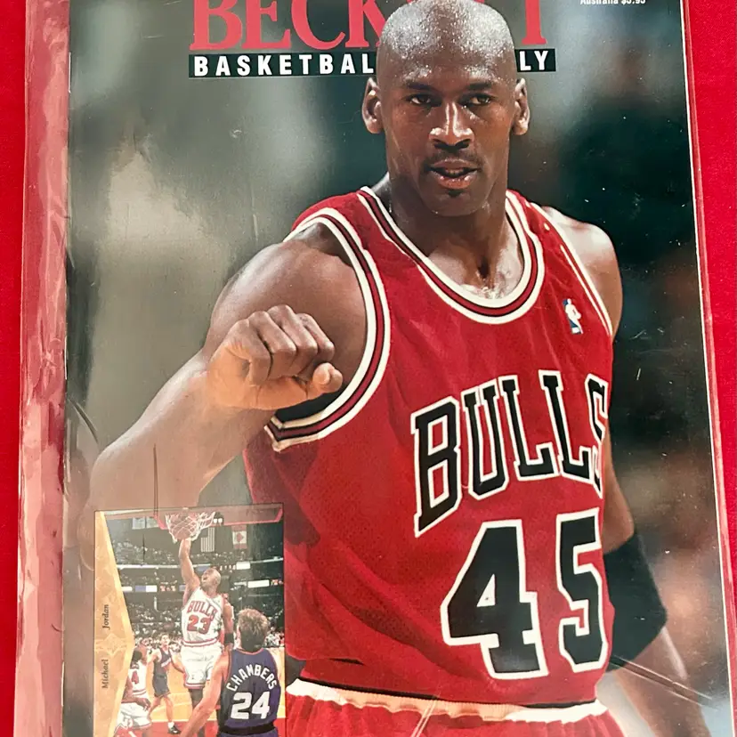 Michael Jordan Beckett Basketball Monthly May 1995 Issue #58