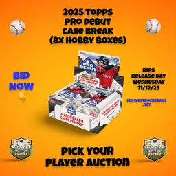 2025 Topps Pro Debut Player Auction