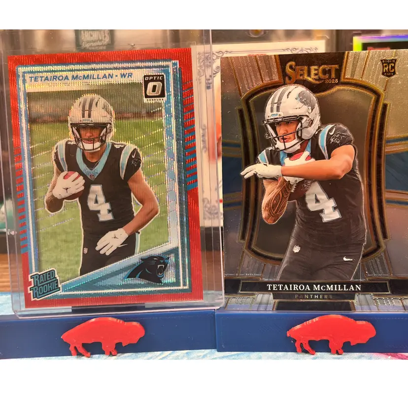 Tet McMillan RC Lot (Red Wave) Panthers