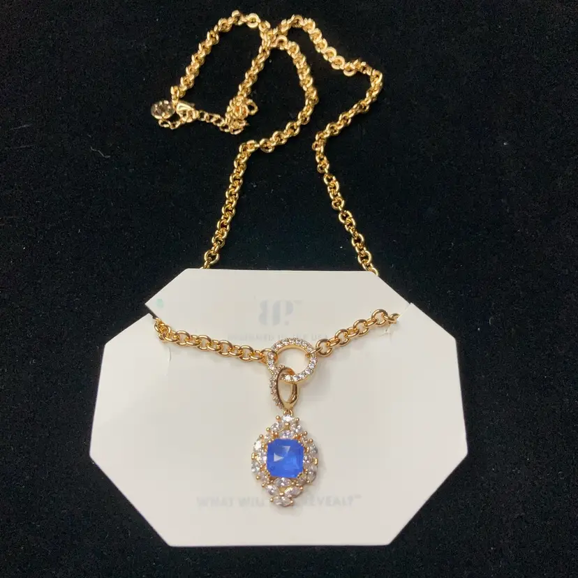 Dandelions On The Breeze! 18” - 20 1/2”! Gold Plated! Removable Pendant! Gorgeous Necklace! 😍 Look At That MSRP!