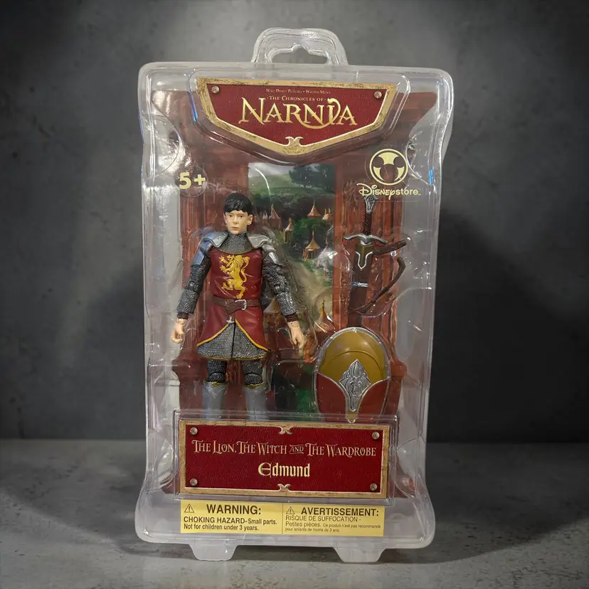 Narnia Lion Witch & Wardrobe Edmund Disney Store Action Figure NIB