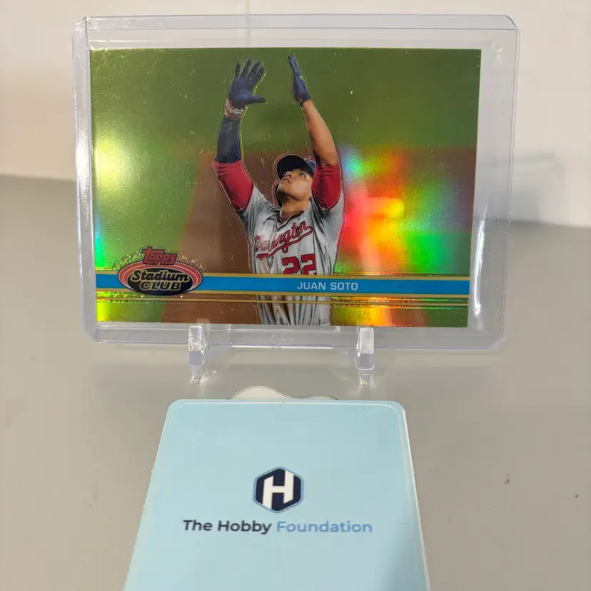 Juan Soto - 2021 Topps Stadium Club Design Variation - Washington Nationals