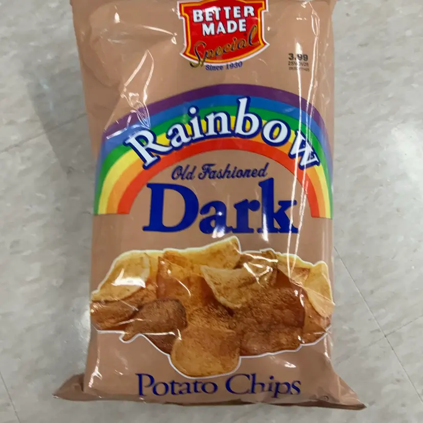 Better Made Michigan Made Rainbow Old-Fashioned Potato Chips