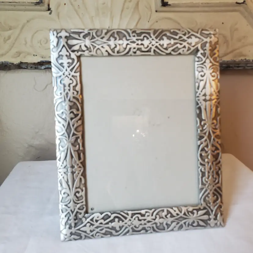 5x7 Silver Metal Picture Frame
