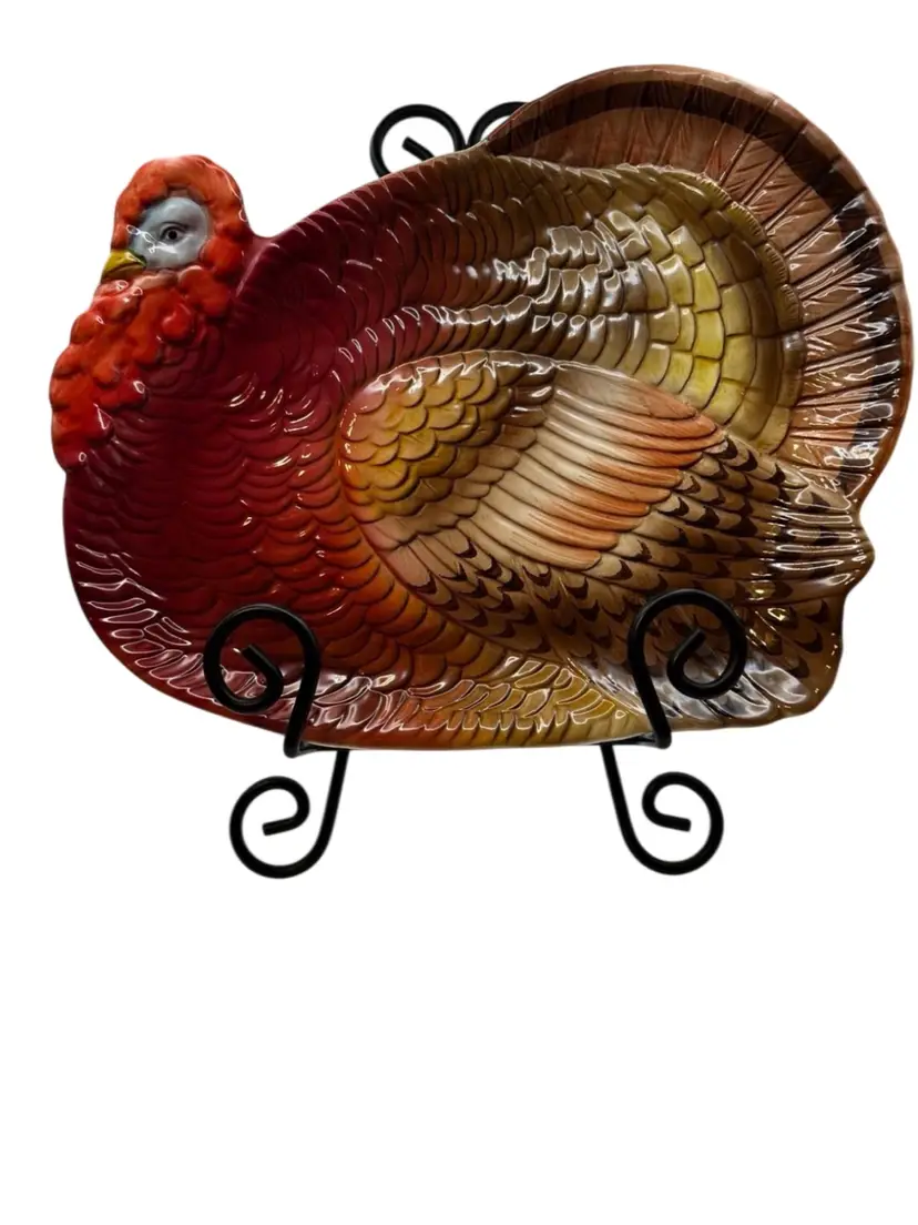 Otagiri Ceramic Turkey Platter
