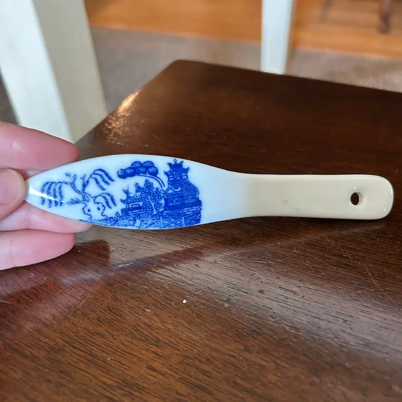 Blue And White Decorative Knife