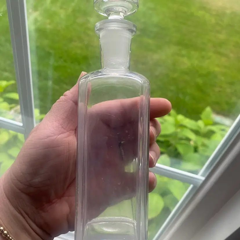 Antique Bottle With Topper (callout)