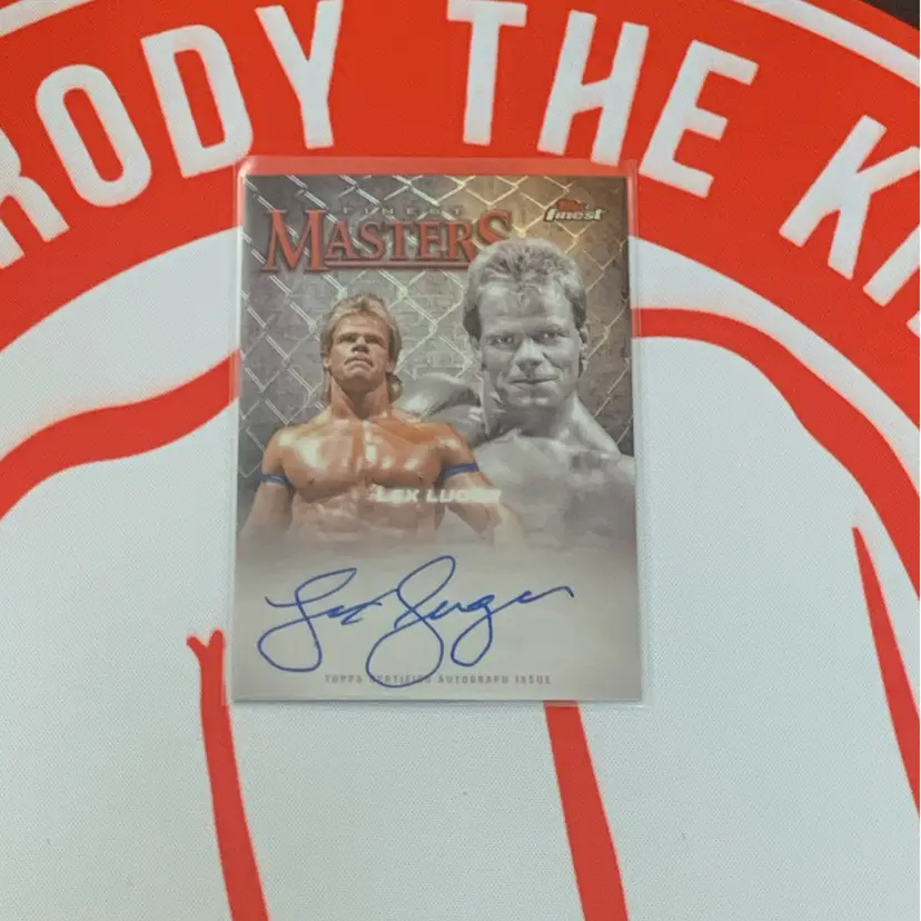 2025 Topps Finest Lex Luger Finest Masters Autograph