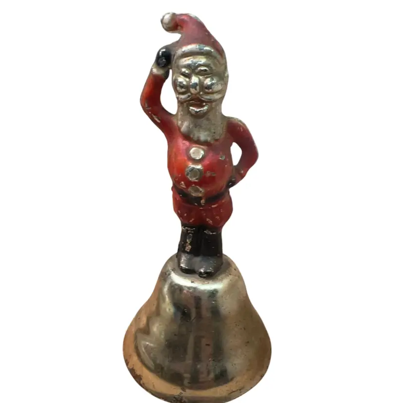 Brass Santa Bell 3”