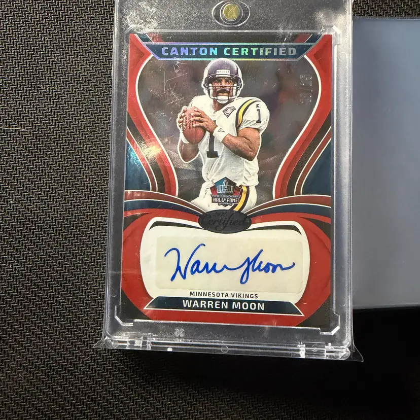 2025 Certified Warren Moon Auto /25 + Mag & Bag