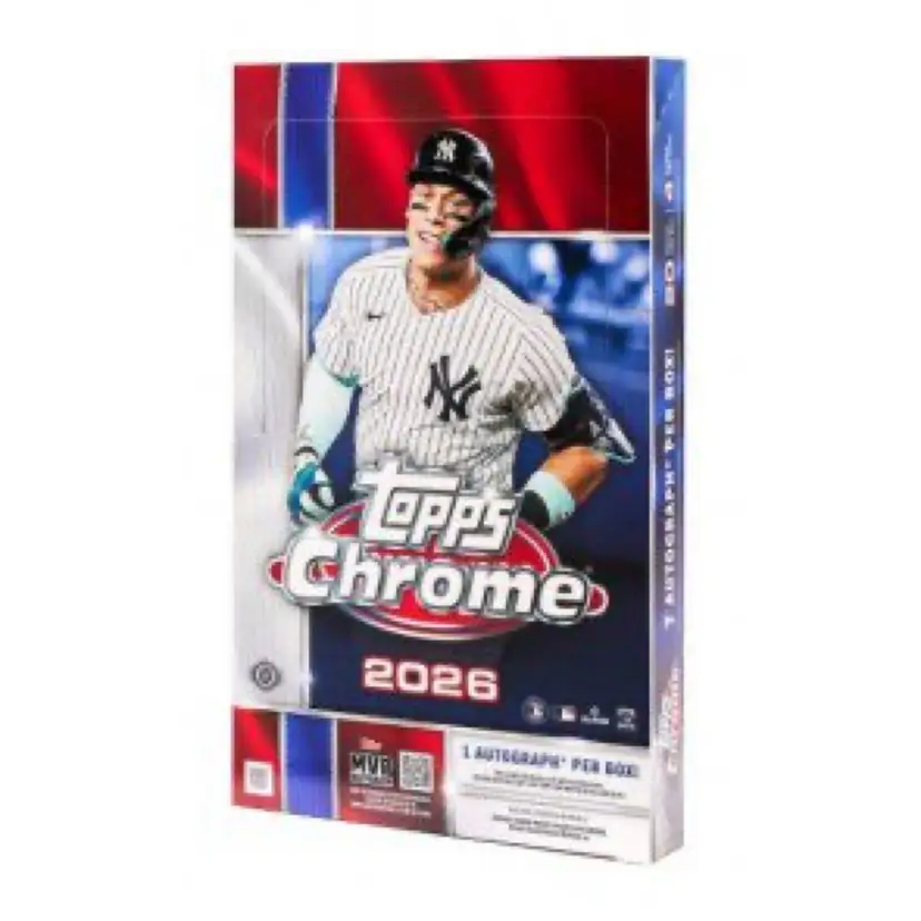 2026 Topps Chrome Baseball 6 Hobby Box PYT Live Rip #1 MBB1983