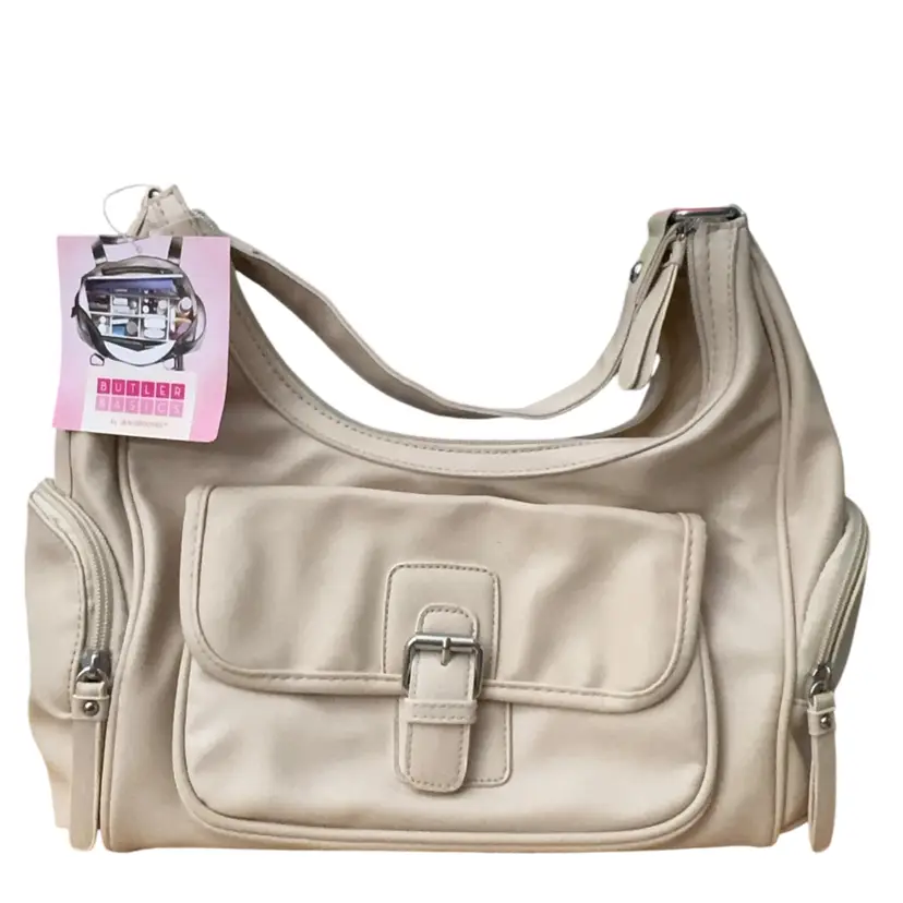 #15  NWT Butler Basics By Jen Groover Tan Shoulder Bag