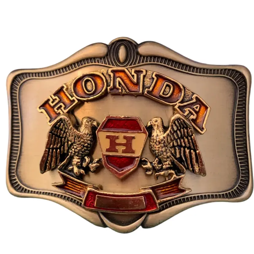 Vintage 1978 “Honda” Western Style Belt Buckle