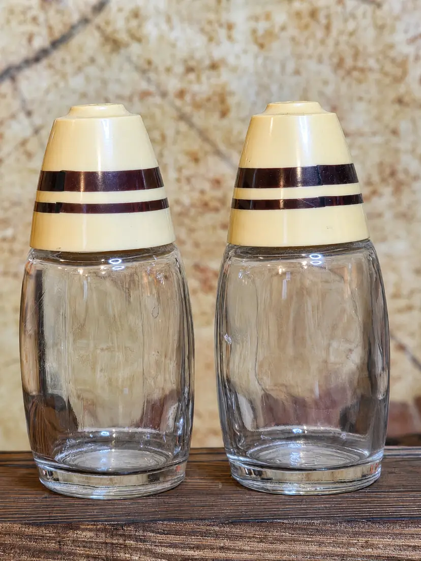Vintage and Pepper Shakers