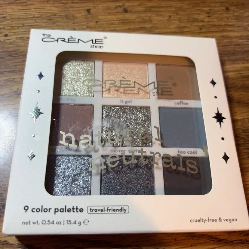 The CREME Shop Natural Neutrals Nine Color Pellet Msrp $11
