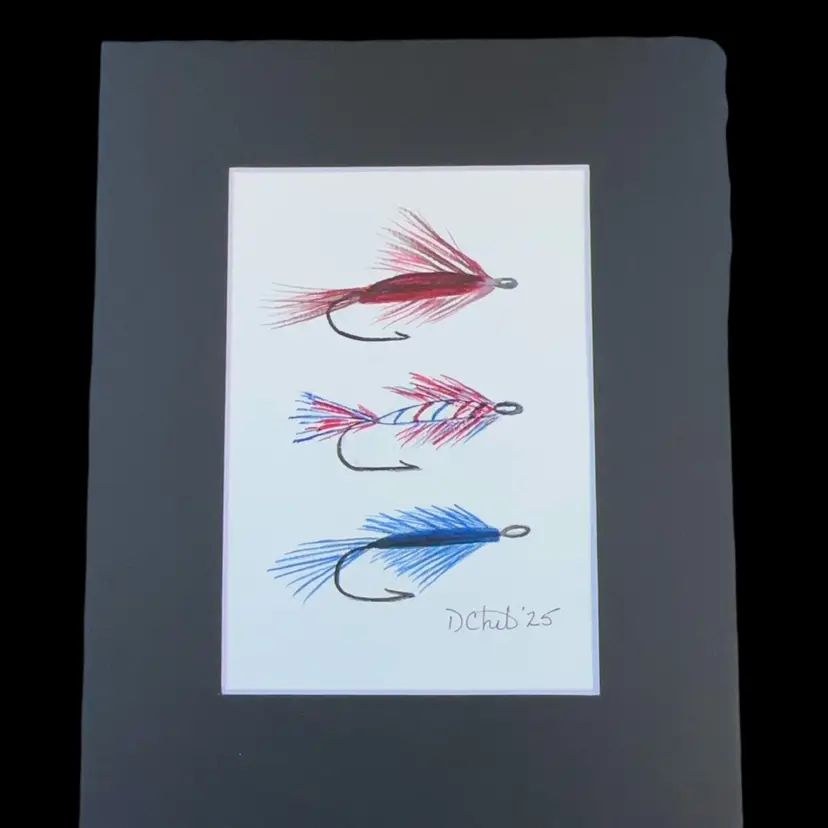 “The Lure” Watercolor Original 5x7