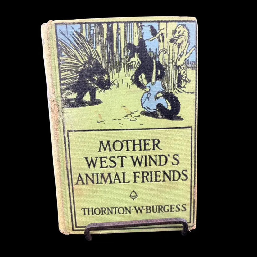 Antique Children’s Book Mother West wind’s Animal Friends 4.5” x 7”
