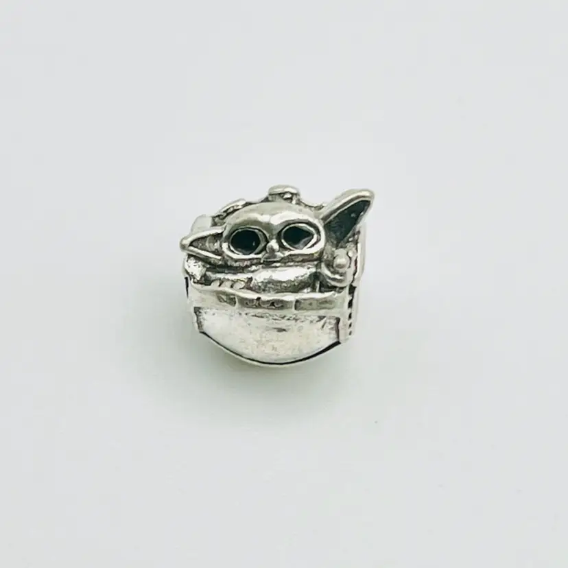 Baby Alien Silver Toned European Charm - Collectable Character Edition