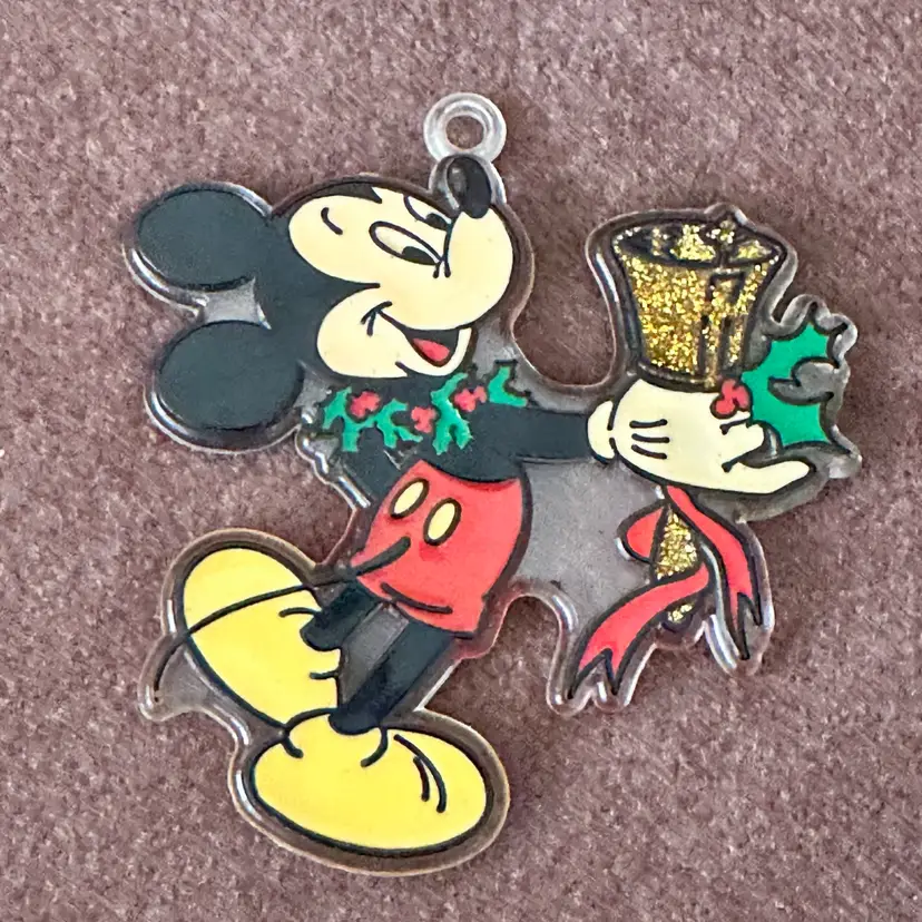 Kurt Adler Disney Mickey Mouse Plastic Ornament