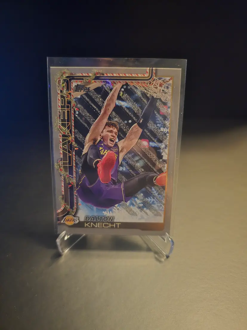 Dalton Knecht - 2025 Topps Holiday Glitter