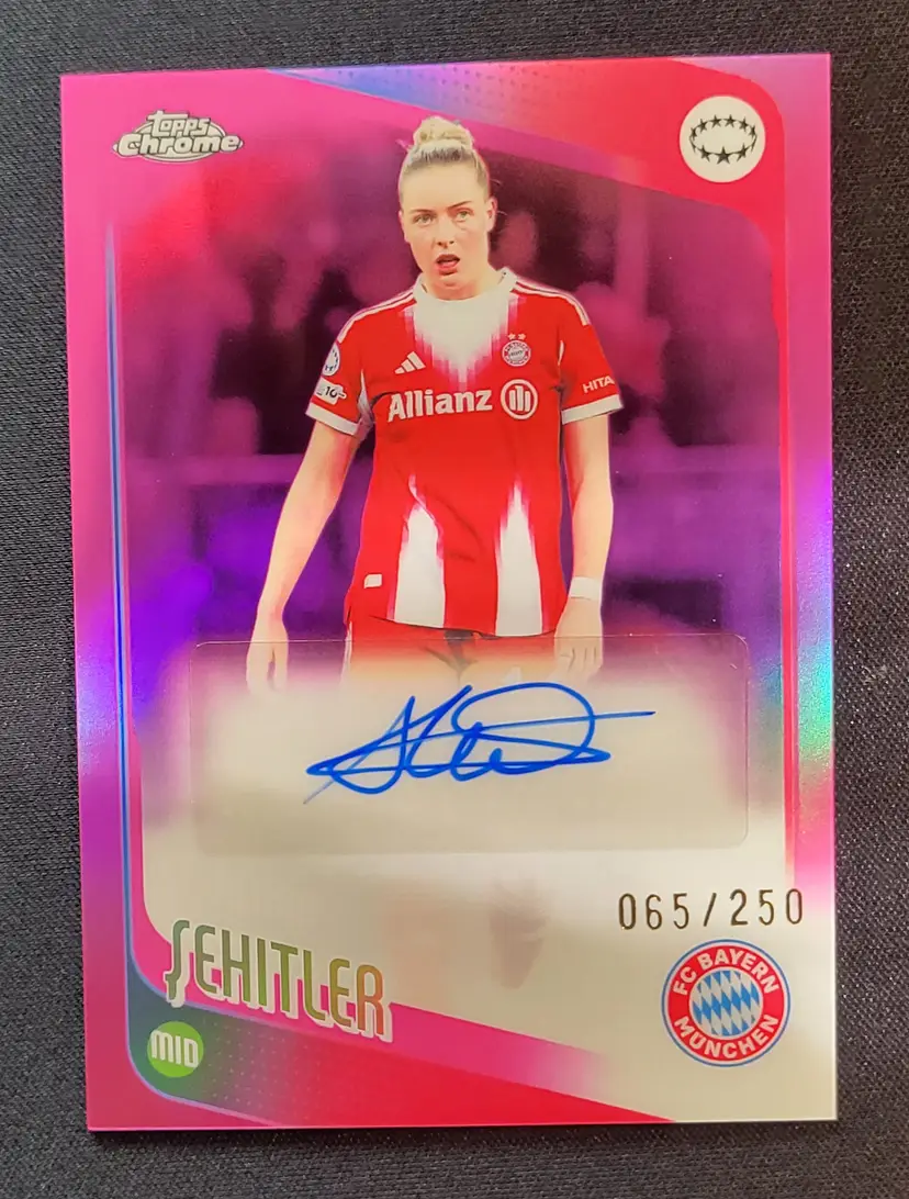 2025-26 Topps Chrome UWCL - Alara Sehitler AUTO /250
