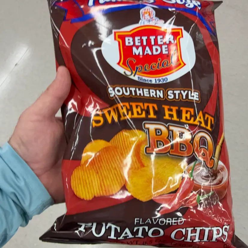 Better Made Sweet Heat Barbecued Flavored Potato Chips