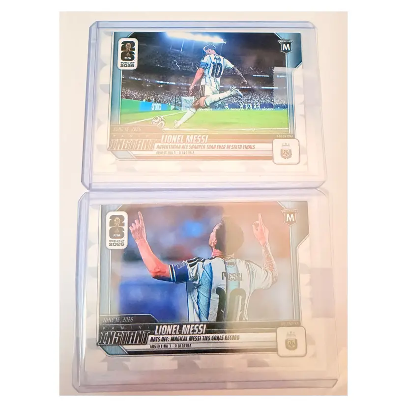 Lionel Messi GOAT Hat Trick Panini Instant #2  World Cup 2026