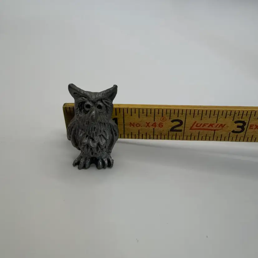 🔔 Mini Pewter Owl