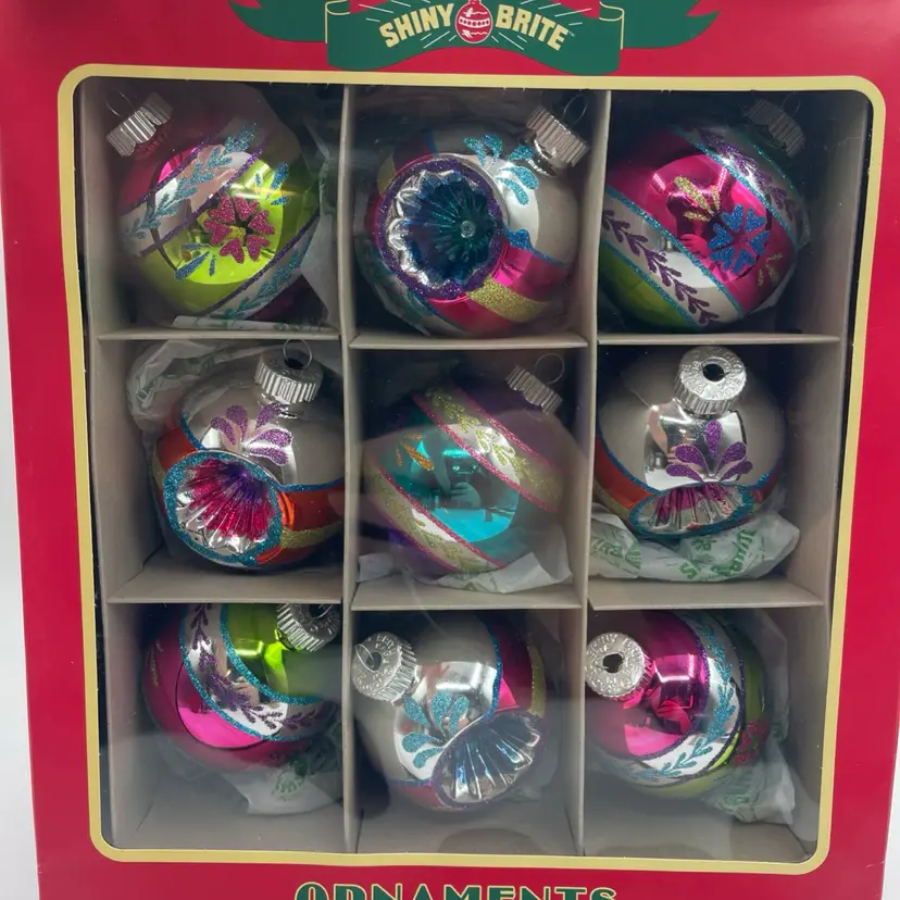 Christopher Radko SHINY BRITE (9) Reflector And Balls 2026