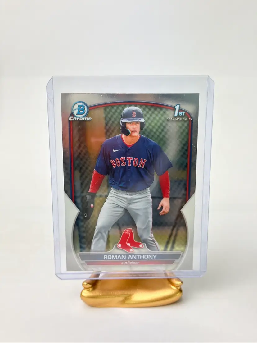 Roman Anthony - 1st Bowman - 2023 Bowman Chrome Roman Anthony Red Sox 1st Bowman Prospect #BCP-71