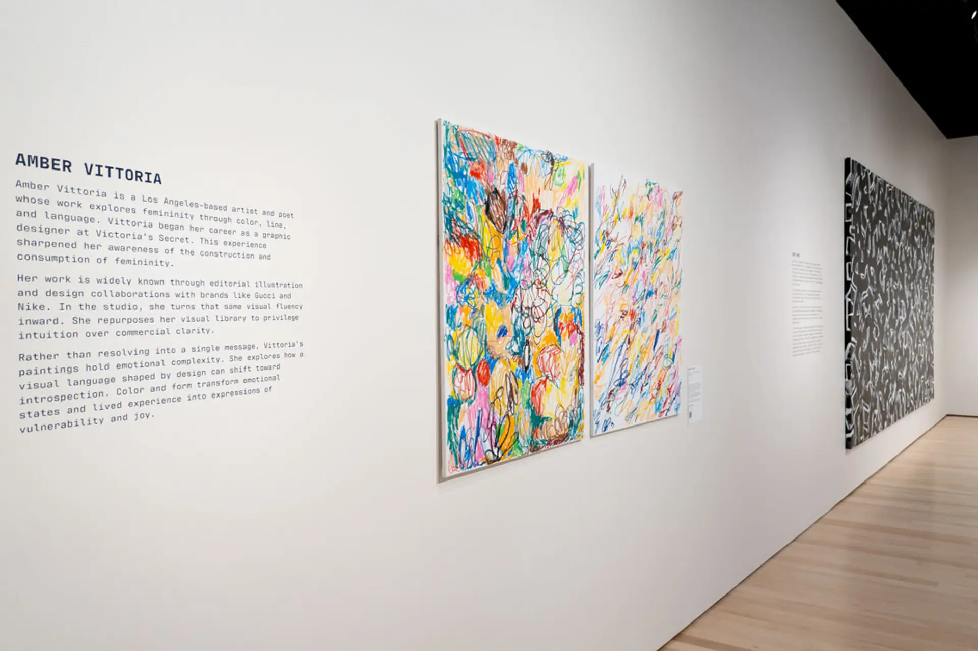 VMOCA - Abstract color-scribble painting
