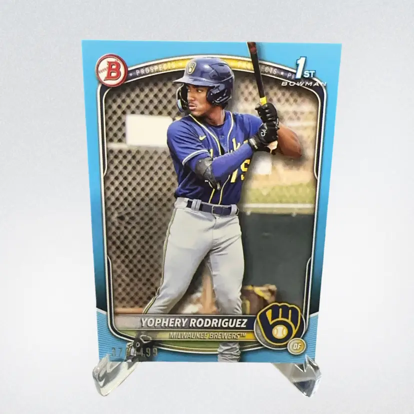 Yophery Rodriguez Bowman 1st Blue /499