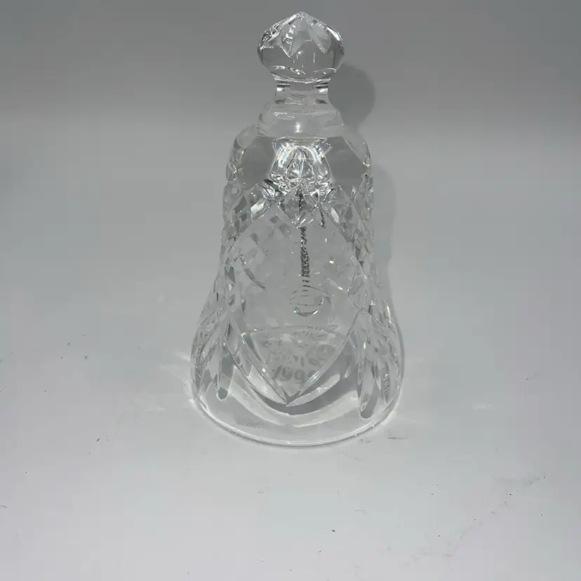 Waterford Crystal Bell 1990 12 Days of Christmas Seven Swans 5”