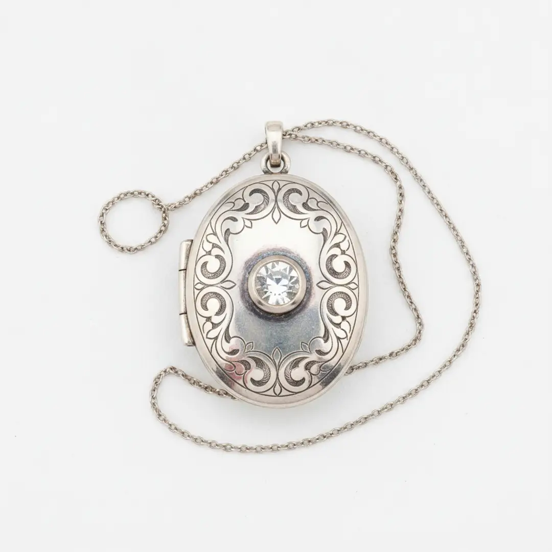 Vintage Silver Locket - Buy Now
`