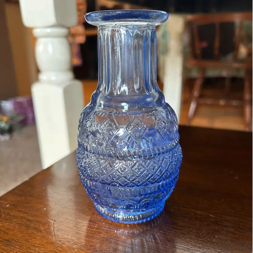 Blue Glass Vase