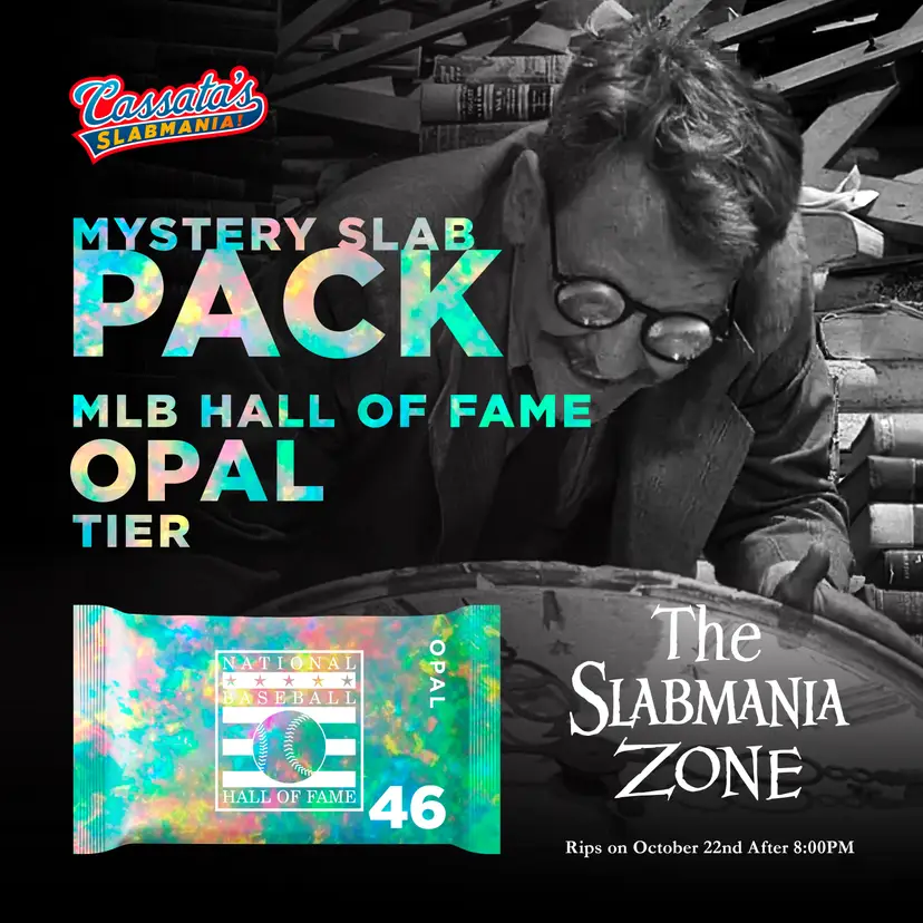 #46 / Opal Tier MLB Hall of Fame Mystery Slab Pack / CS 09