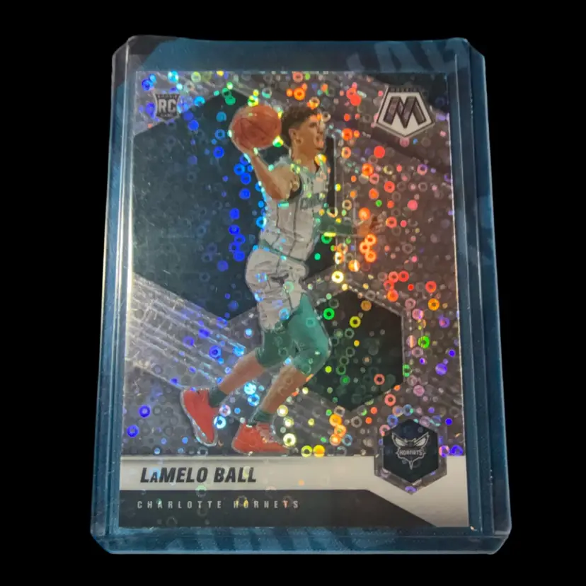 Lamelo Ball Rookie Card Mosaic Disco Prism, Charlotte Hornets, Minnesota Timberwolves
