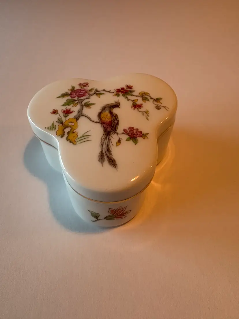 Royal Worcester Porcelain Trinket Box