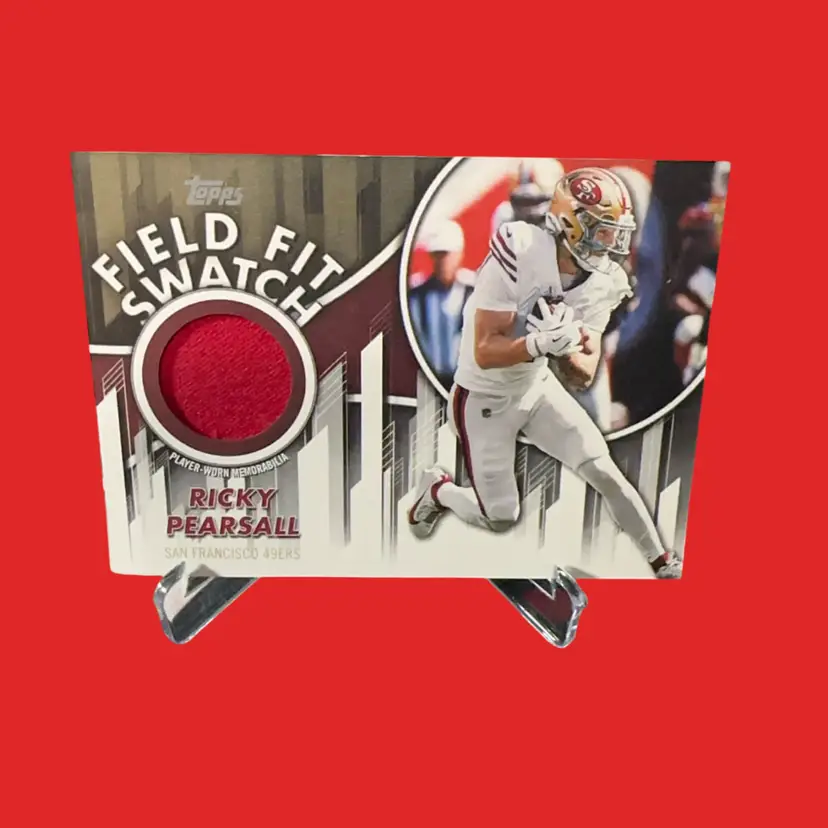 Ricky Pearsall 2026 Topps Field Fit Swatch San Francisco 49ers
